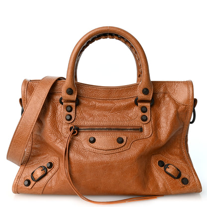 Balenciaga Agneau Arena Classic Hardware Small Le City Camel 1 of 10
