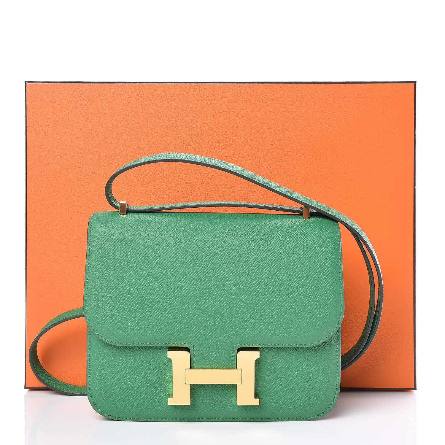 Hermes Epsom Constance 18 Cactus 17 of 17