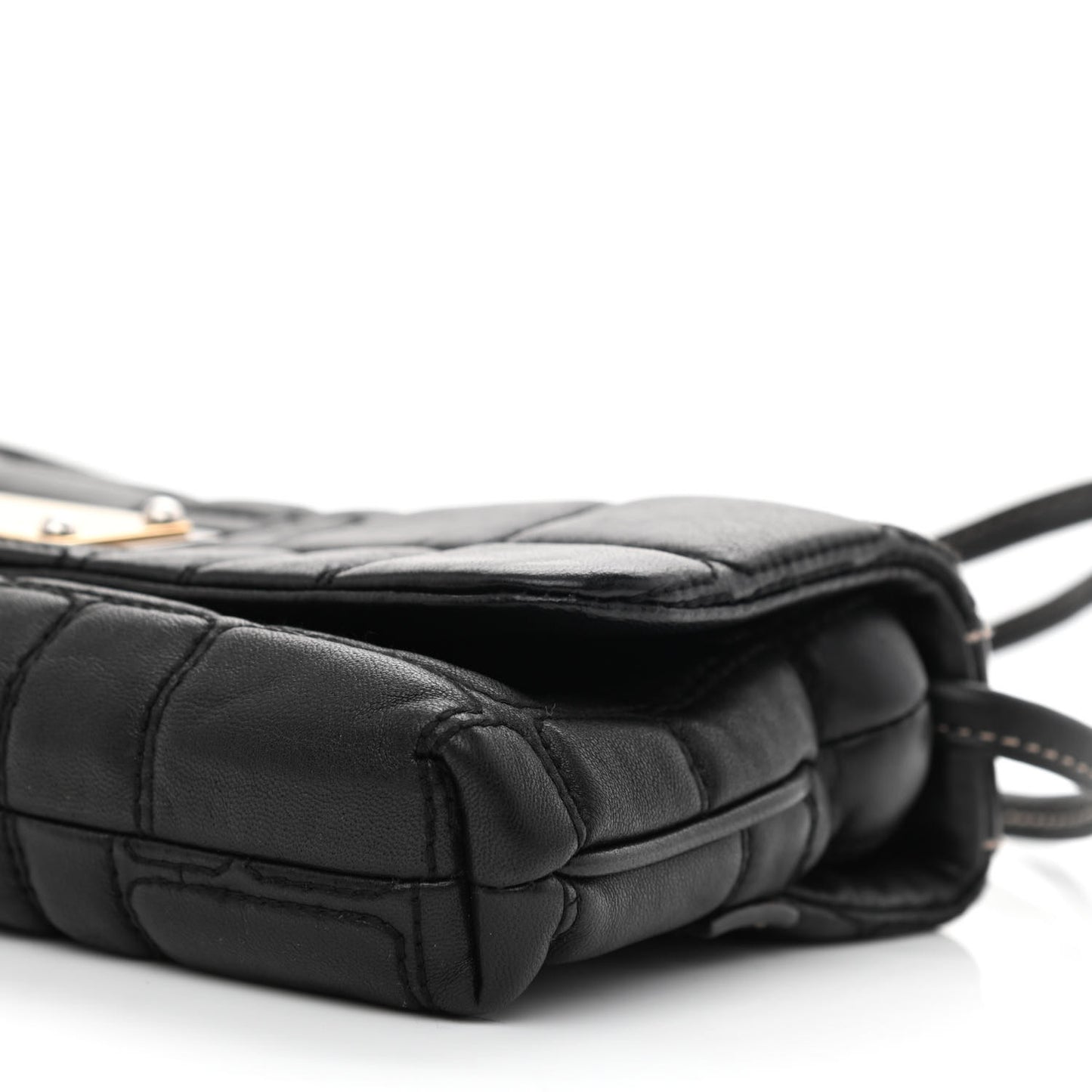 Nappa Miss Deco Shoulder Bag Black