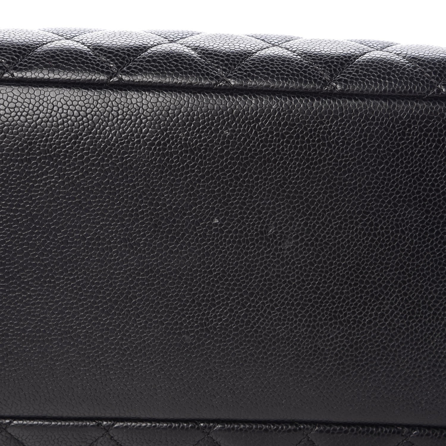 Chanel Caviar Quilted Grand Shopping Tote GST Black 11 of 14