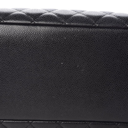Chanel Caviar Quilted Grand Shopping Tote GST Black 11 of 14