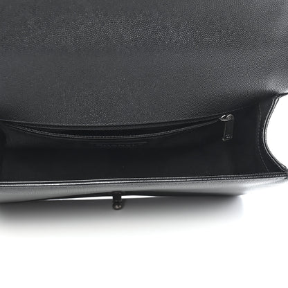 Chanel Caviar Quilted New Medium Boy Flap Black 5 of 9