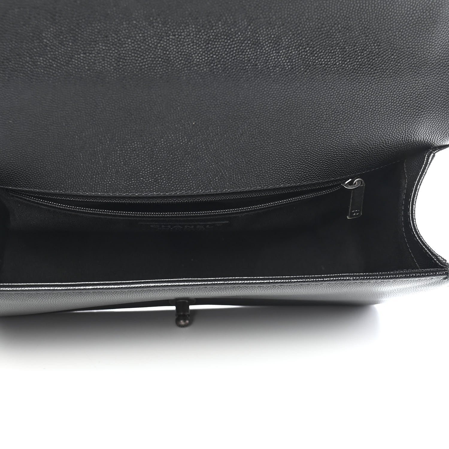 Chanel Caviar Quilted New Medium Boy Flap Black 5 of 9