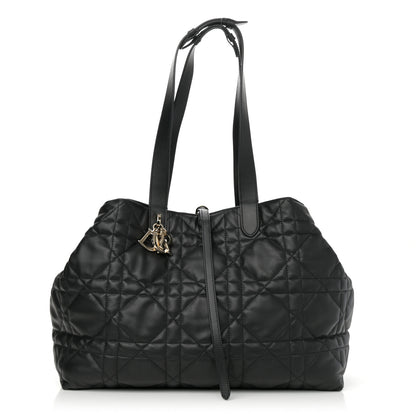 Christian Dior Calfskin Macrocannage Large Toujours Black 1 of 15