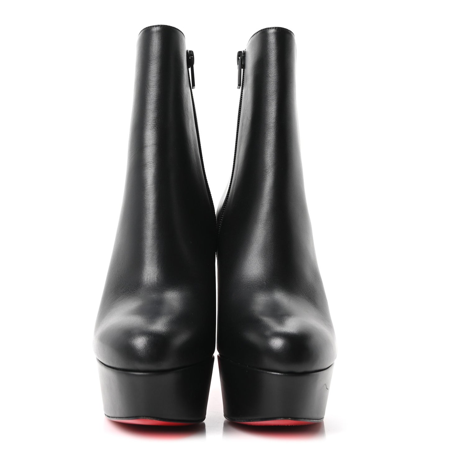 Calfskin Loo Booty 130 Ankle Boots 38 Black