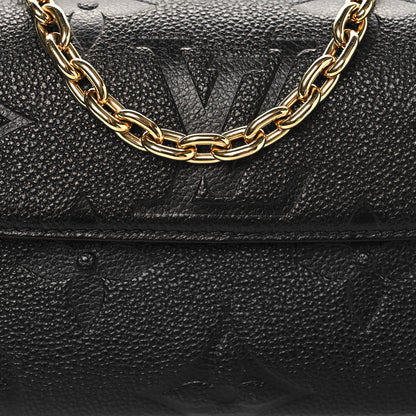 Louis Vuitton Empreinte Monogram Giant Ivy Wallet On Chain Black 7 of 10