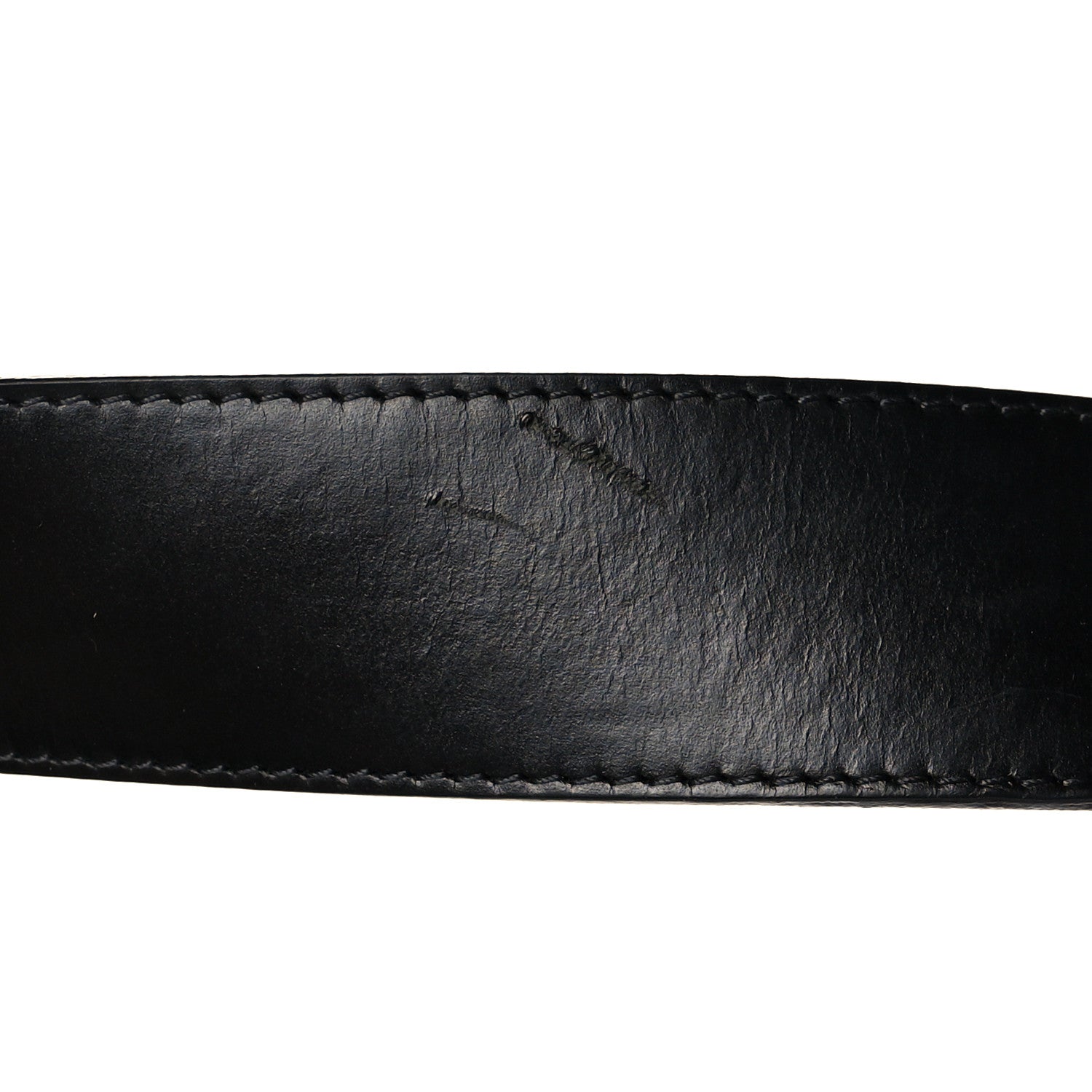 Louis Vuitton Taurillon Calfskin 30mm LV Initiales Reversible Belt 95 38 Black 8 of 8