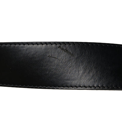 Louis Vuitton Taurillon Calfskin 30mm LV Initiales Reversible Belt 95 38 Black 8 of 8