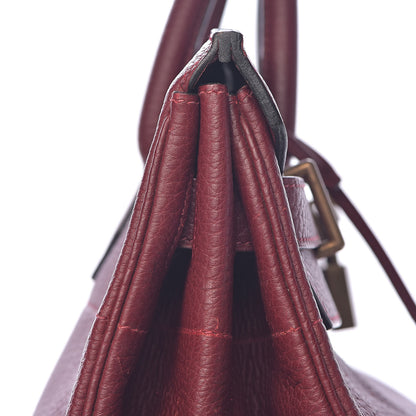 Hermes Fjord HAC Birkin 45 Rouge H 18 of 43