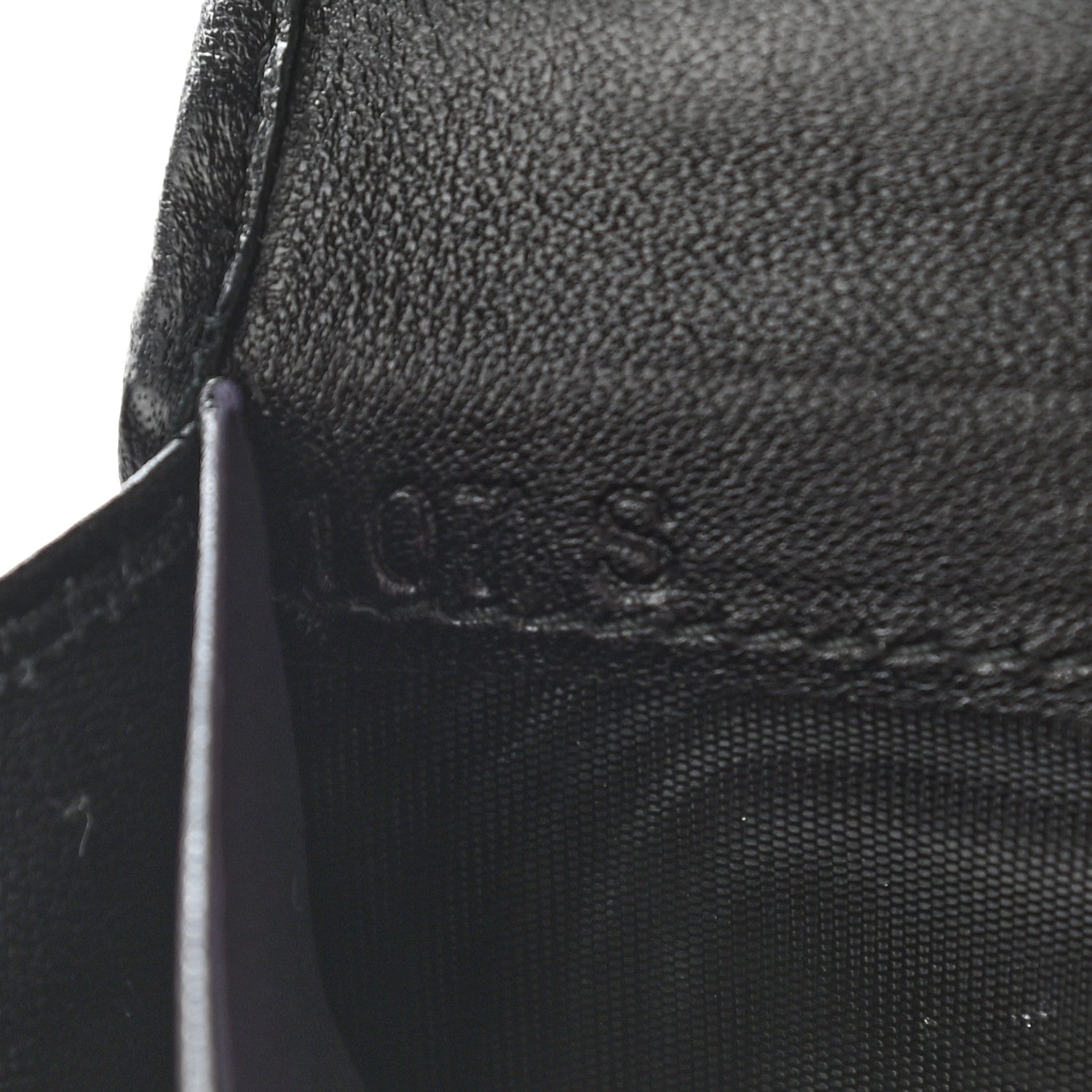 Prada Soft Calfskin Diagramme Continental Wallet Black 7 of 8