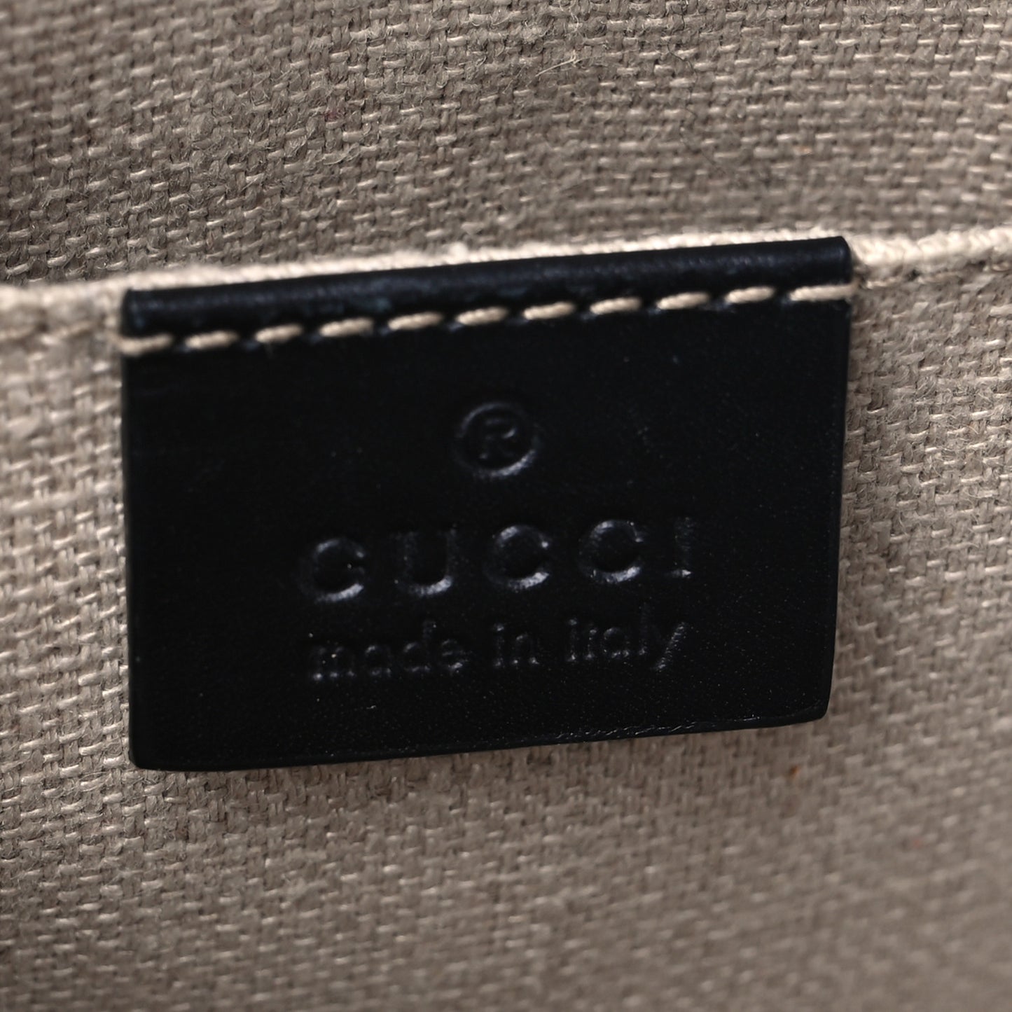 Calfskin Web Small Webby Bee Shoulder Bag Black