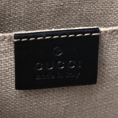 Gucci Calfskin Web Small Webby Bee Shoulder Bag Black 6 of 8
