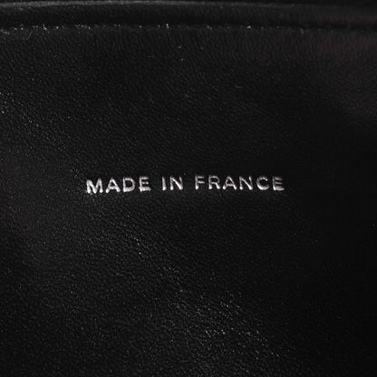 Chanel Lambskin Quilted Large Zip Around Wallet Black 7 of 8