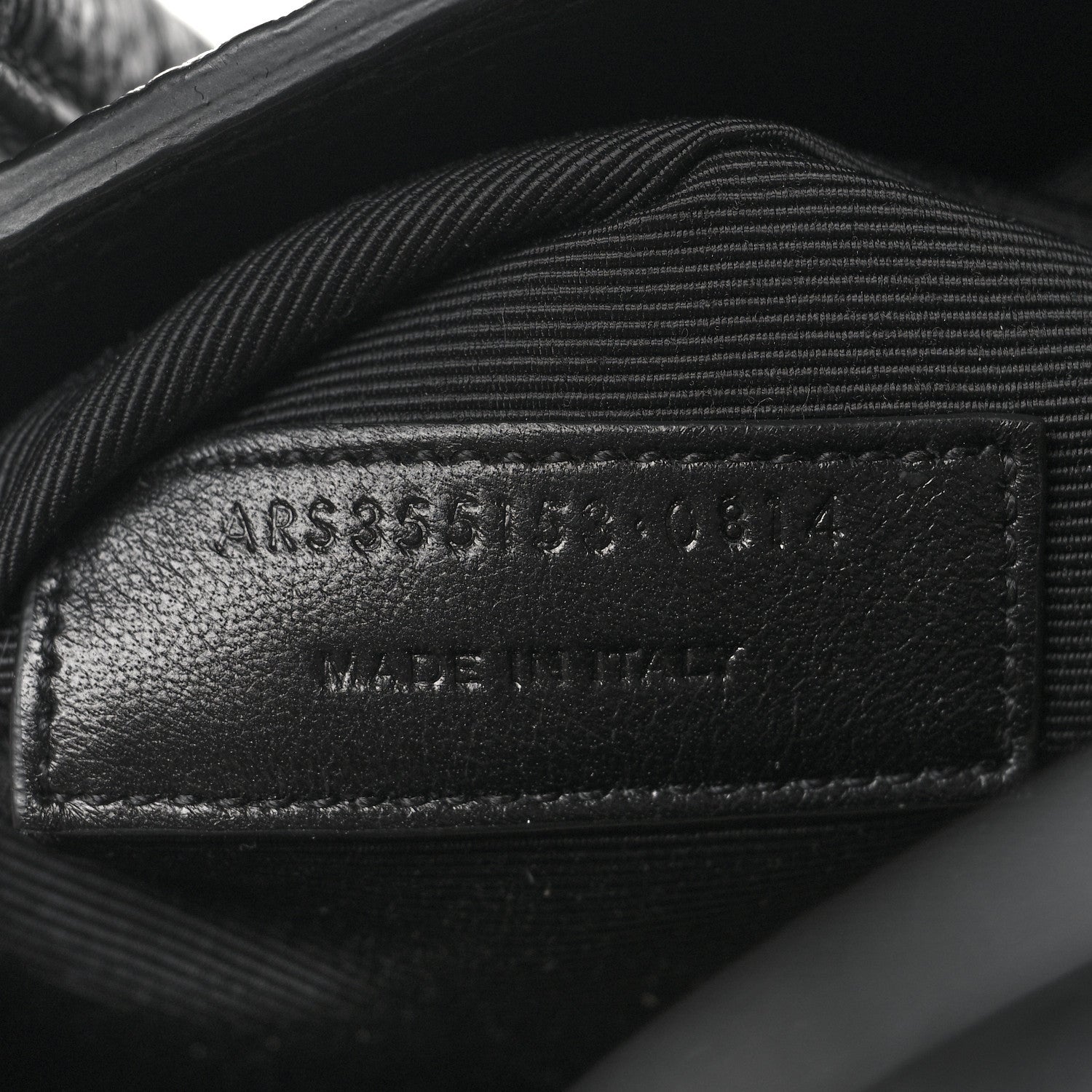 Saint Laurent Grained Calfskin Small Sac De Jour Black 7 of 10