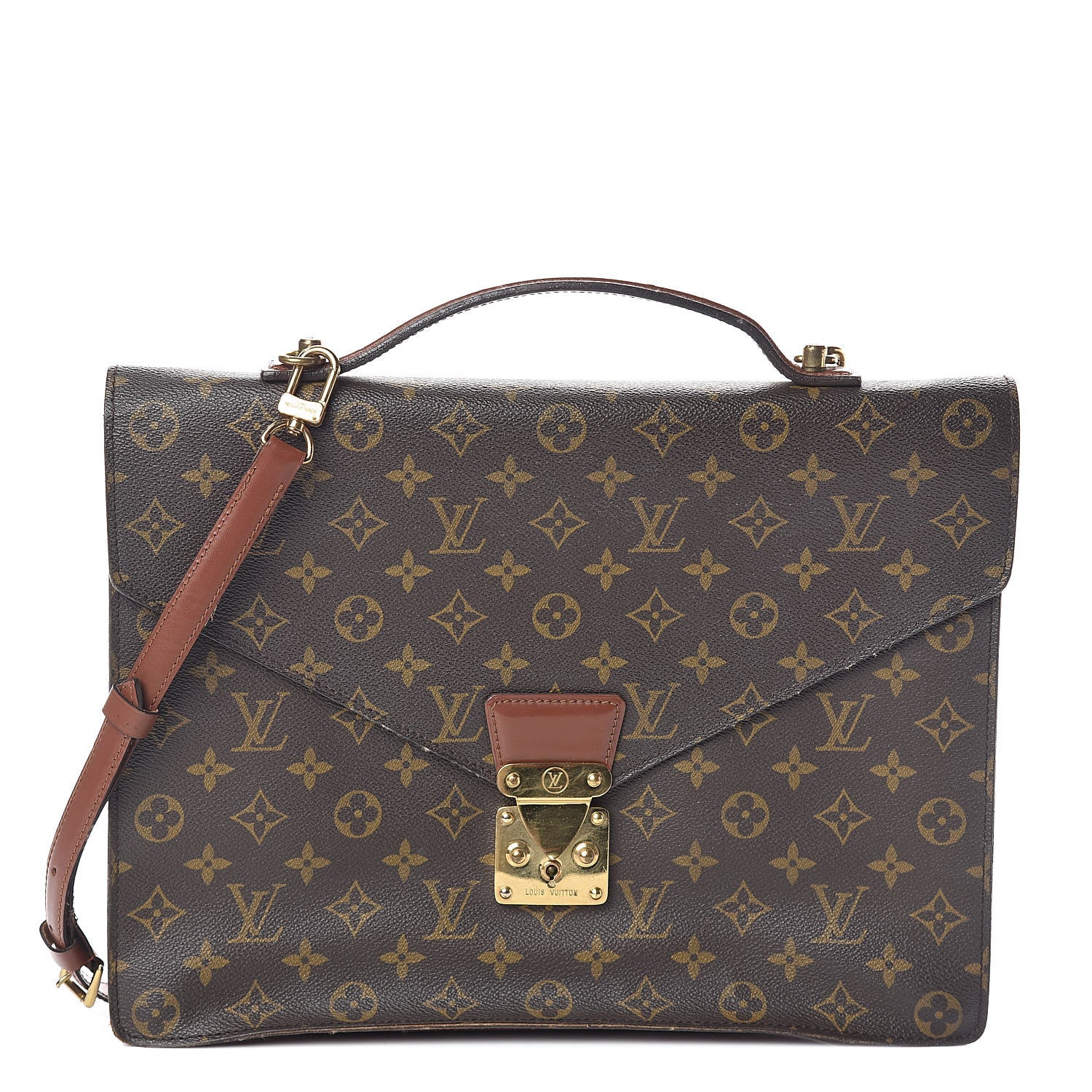 Louis Vuitton Monogram Porte-Documents Bandouliere 1 of 12