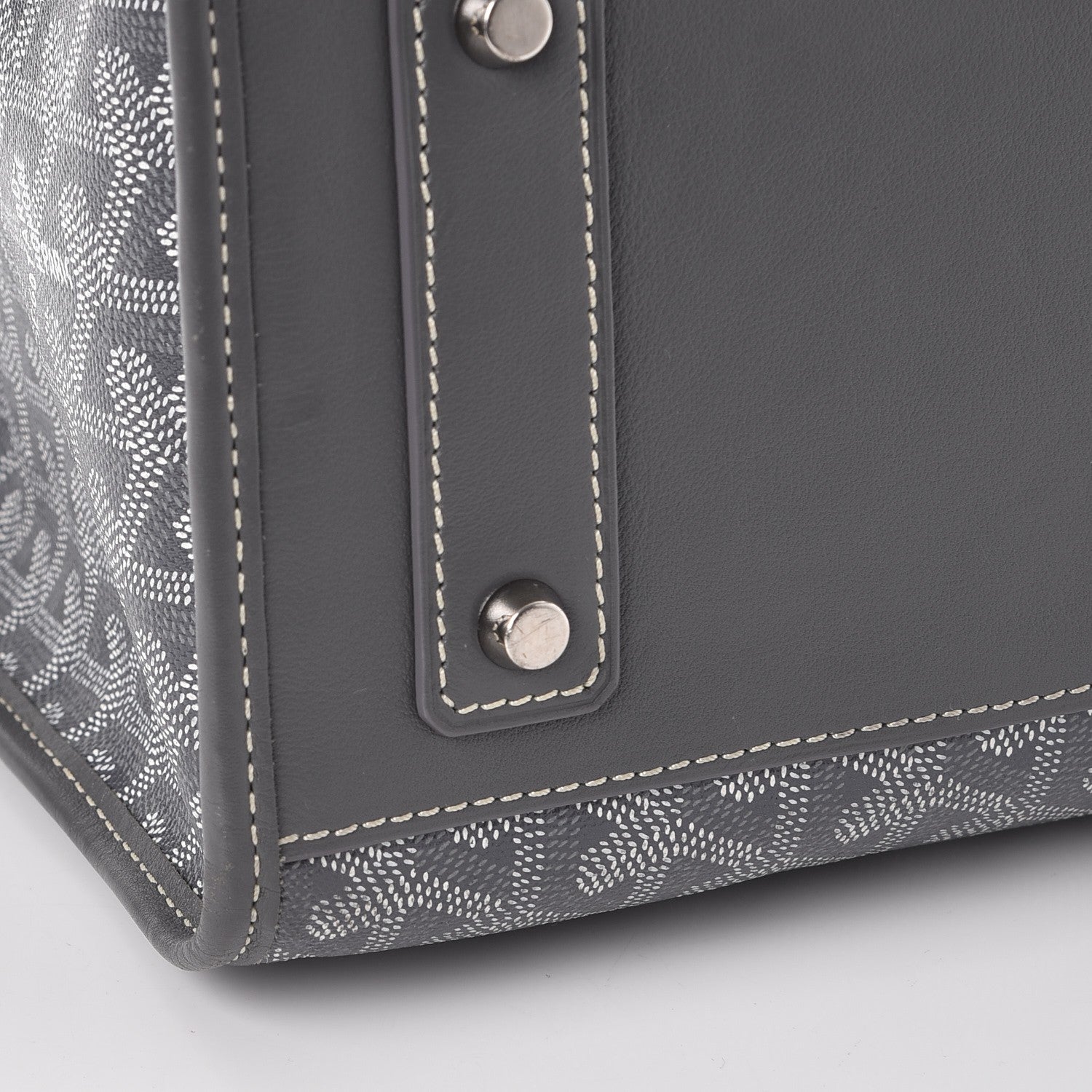 Goyard Goyardine Marquises Tote Grey 11 of 13