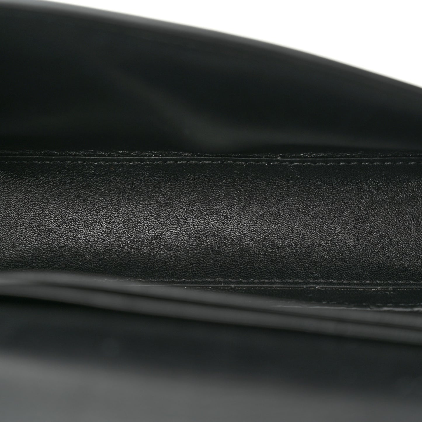 Calfskin Leopard Small Grace Bag Black