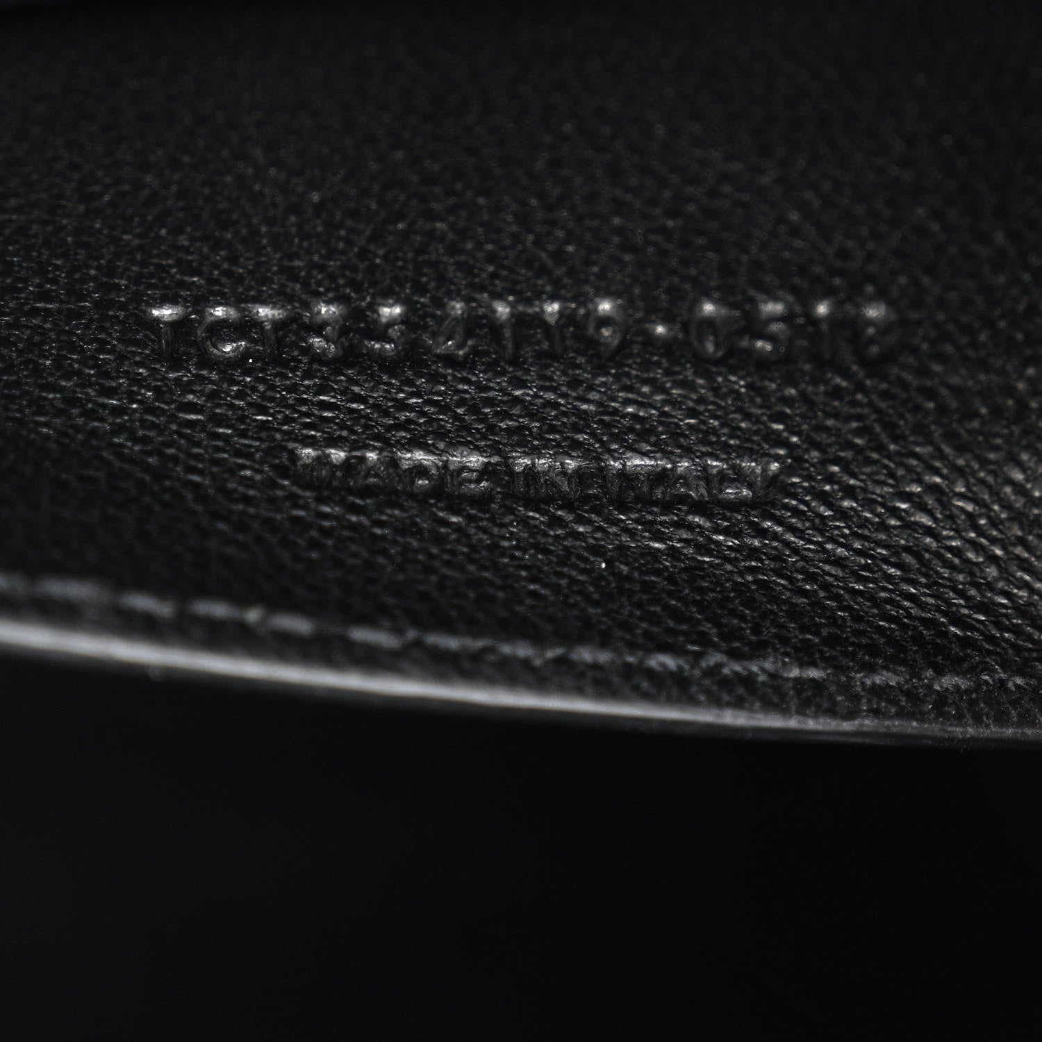 Saint Laurent Calfskin Crocodile Embossed Medium Classic Monogram Kate Tassel Satchel Storm 7 of 11