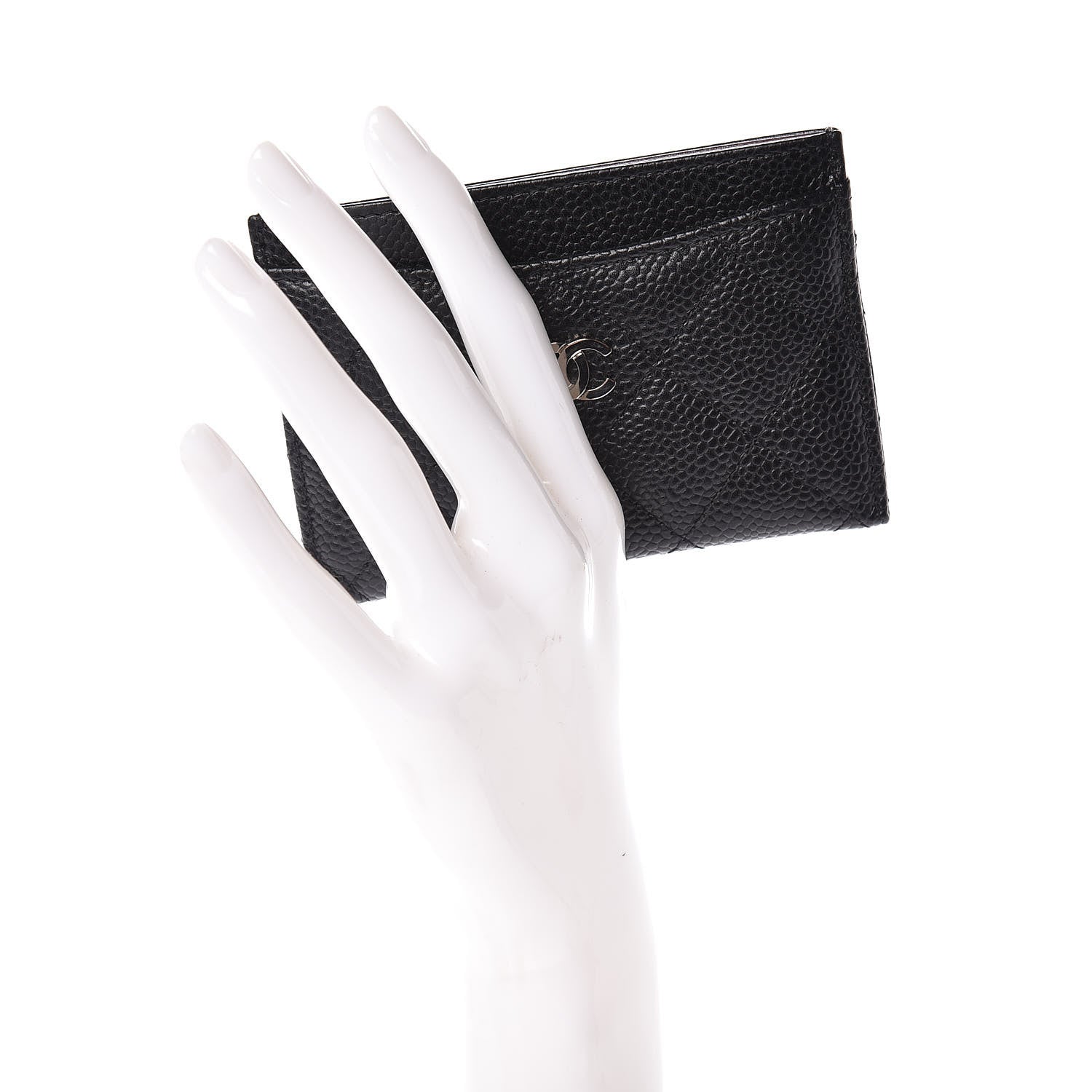 Chanel Caviar Quilted Card Holder Black 2 of 8