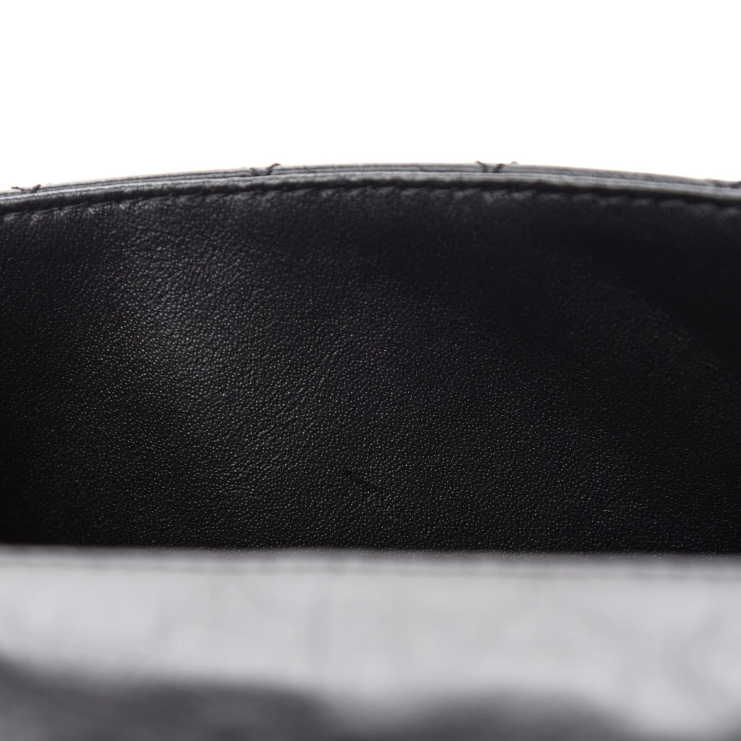 Aged Calfskin Quilted 2.55 Reissue Mini Flap Black