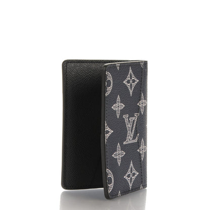 Louis Vuitton Savane Monogram Chapman Rhinoceros Pocket Organizer Encre 3 of 7
