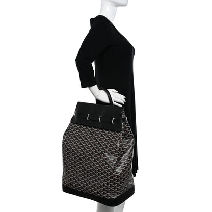 Goyard Goyardine Steamer Bag Black 2 of 12