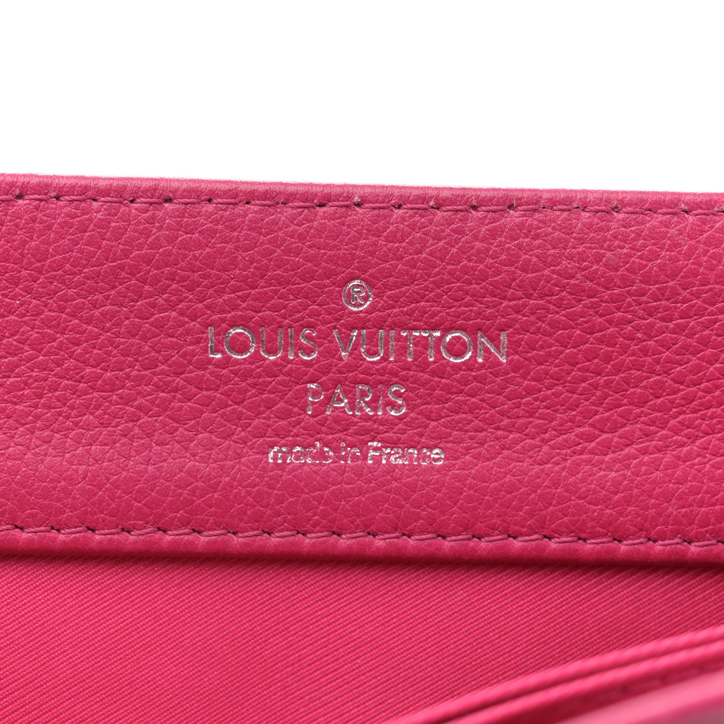 Calfskin Lockme II Top Handle Grenat Dahlia