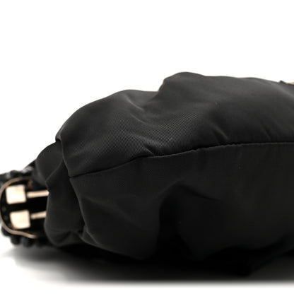 Prada Tessuto Nylon Bead Evening Bag Black 9 of 10