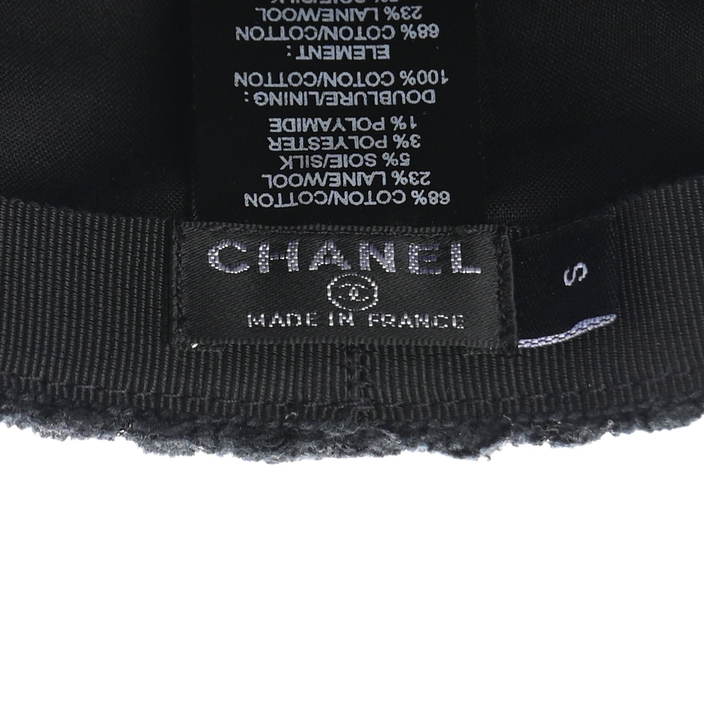 Tweed Fantasy CC Cap S Black