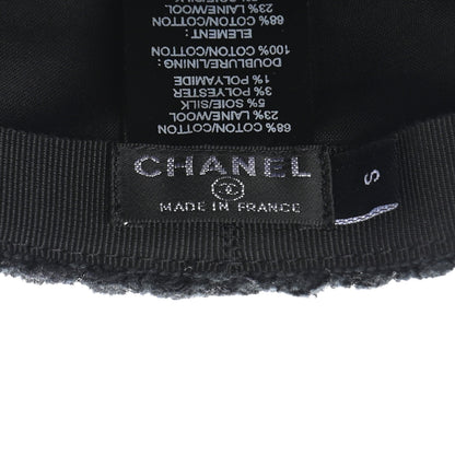 Chanel Tweed Fantasy CC Cap S Black 8 of 12