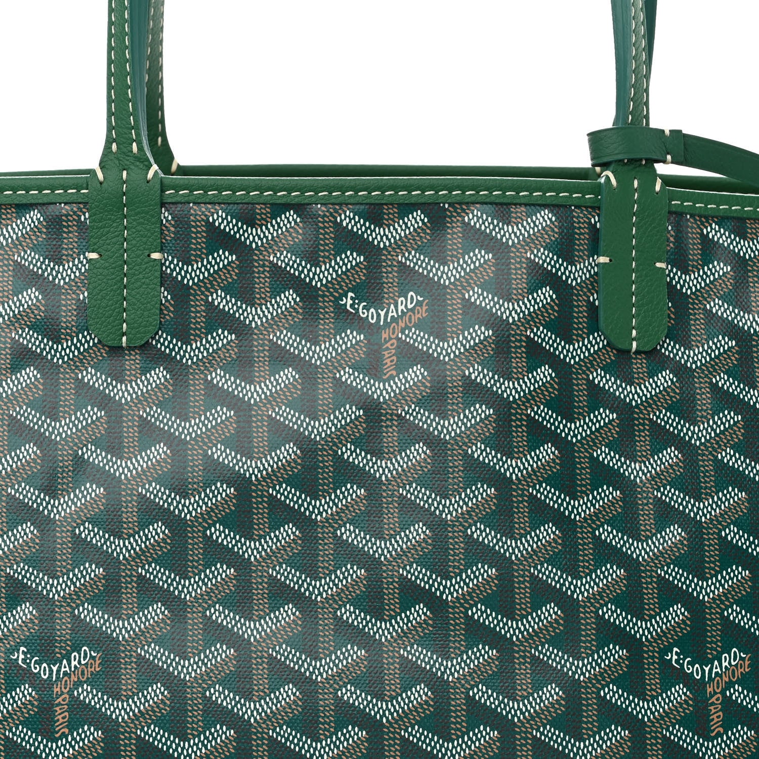Goyard Goyardine Saint Louis PM Green 7 of 9