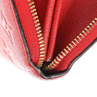 Louis Vuitton Empreinte Zippy Wallet Scarlet 11 of 11
