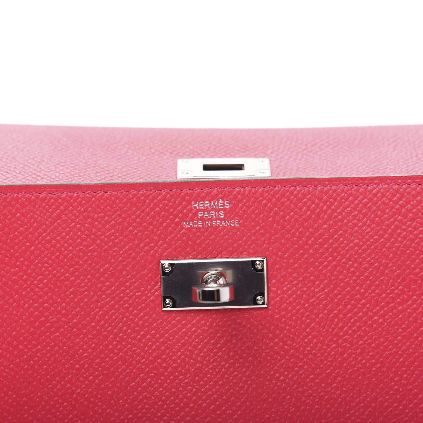 Epsom Kelly Longue Wallet Rose Extreme
