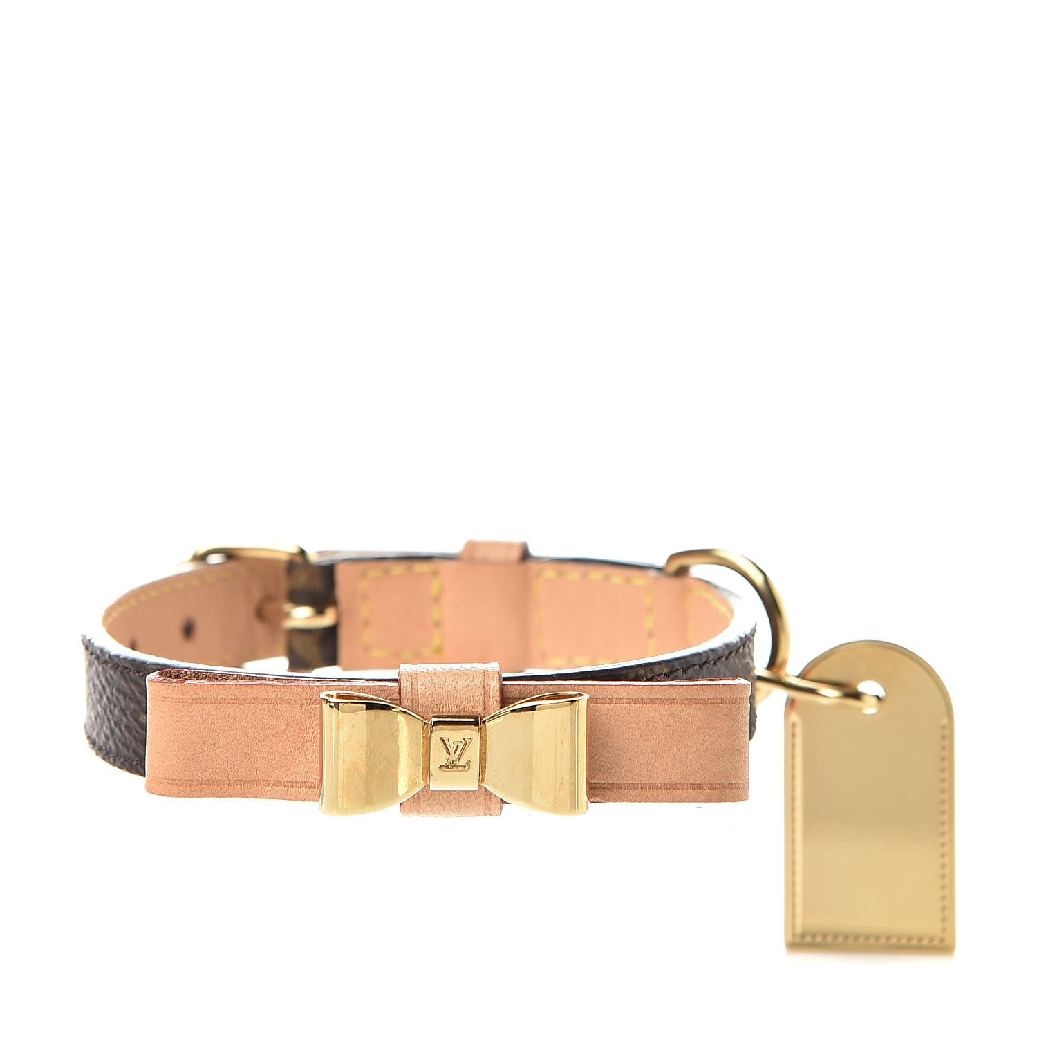 Louis Vuitton Monogram Baxter Dog Collar PM 1 of 6