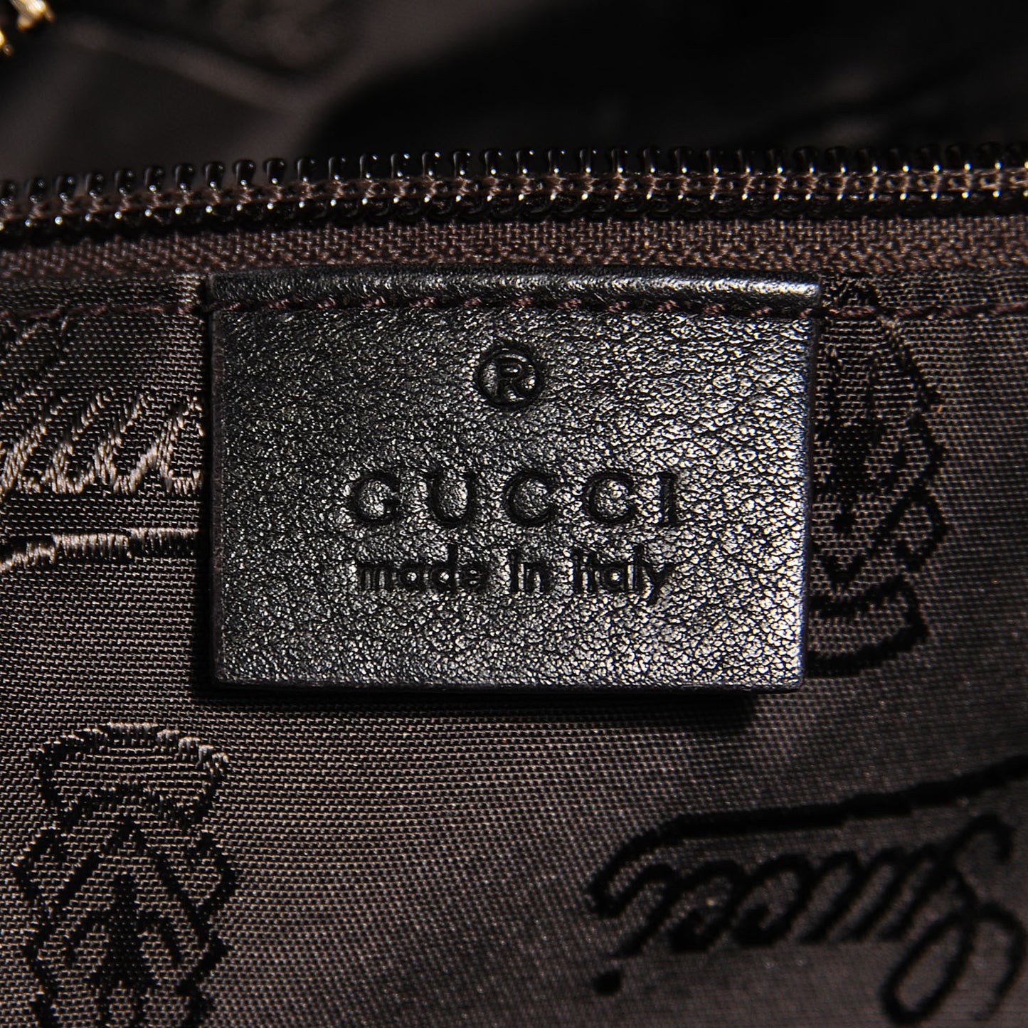 Guccissima Medium Classic Backpack Black