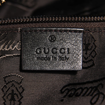 Gucci Guccissima Medium Classic Backpack Black 6 of 8