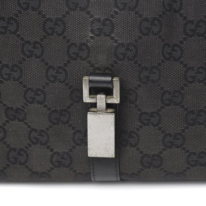 Gucci Monogram Jackie Shoulder Bag Black 10 of 15