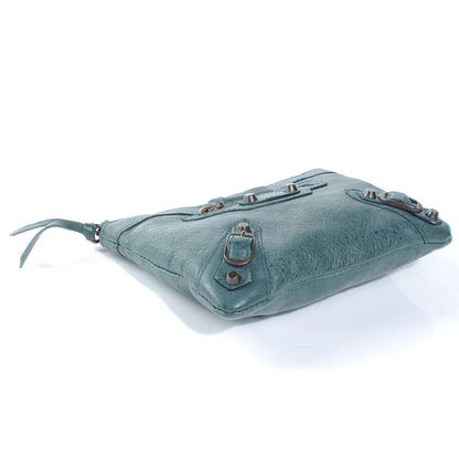 Balenciaga Agneau Porte-Monnaie Coin Purse Vert Menthe 4 of 8