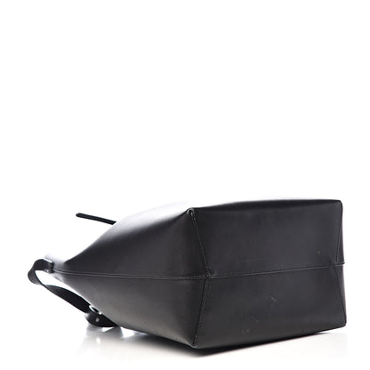Mansur Gavriel Vegetable Tanned Calfskin Bucket Bag Black Ballerina 5 of 20