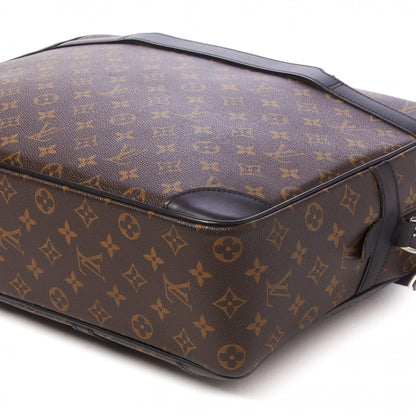 Louis Vuitton Monogram Macassar Porte-Documents Voyage GM 5 of 7