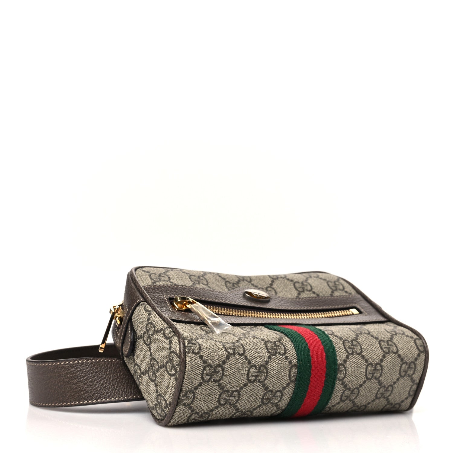 Gucci GG Supreme Monogram Small Ophidia Belt Bag 65 26 Dark Brown 4 of 10