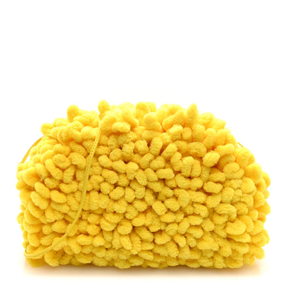 Bottega Veneta Chenille The Mini Pouch Lemon 1 of 9