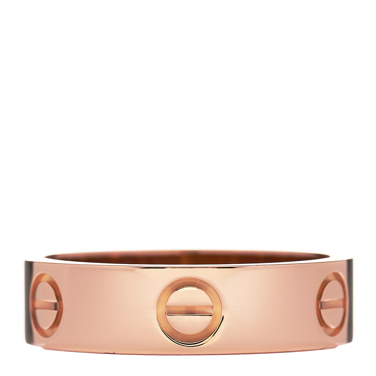 Cartier 18K Pink Gold 5.5mm LOVE Ring 57 8 1 of 5
