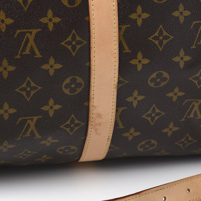 Louis Vuitton Monogram Keepall Bandouliere 55 11 of 14