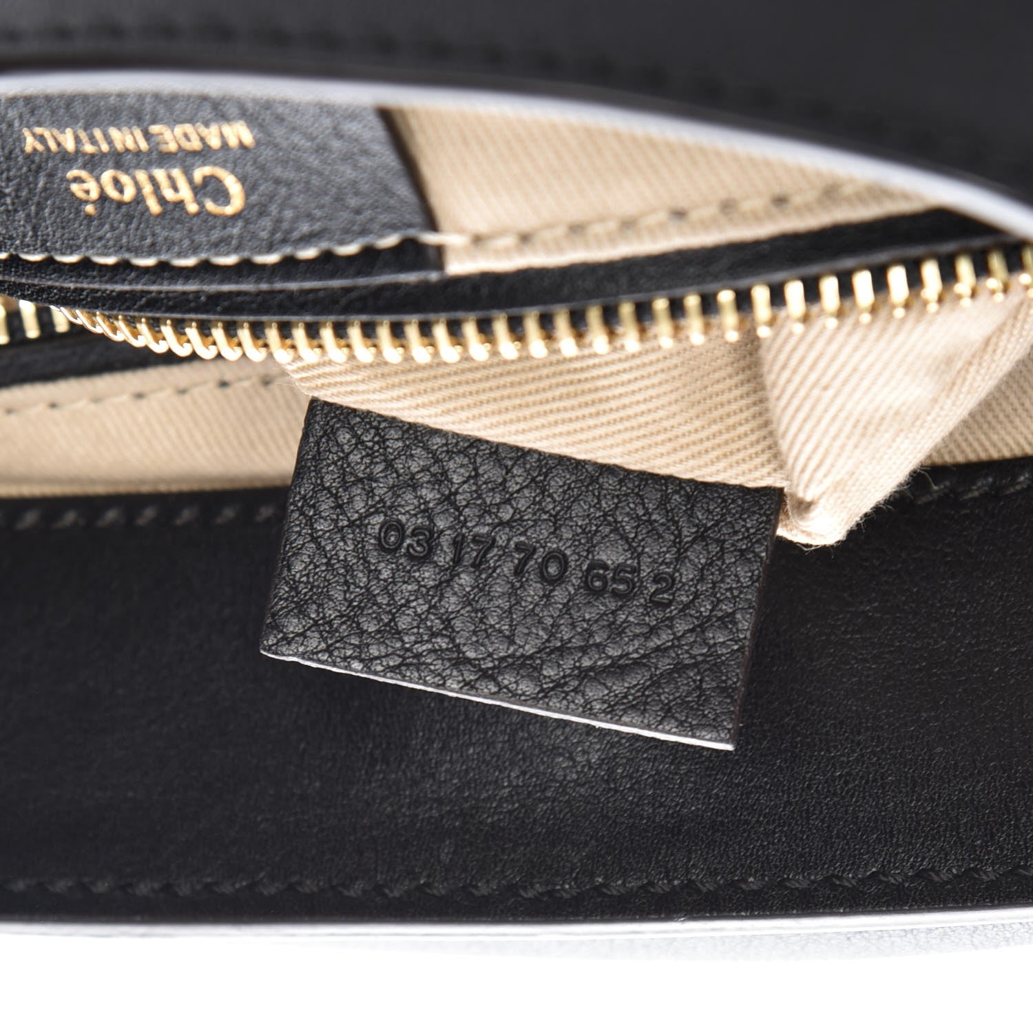 Chloe Suede Calfskin Small Faye Backpack Black 7 of 7