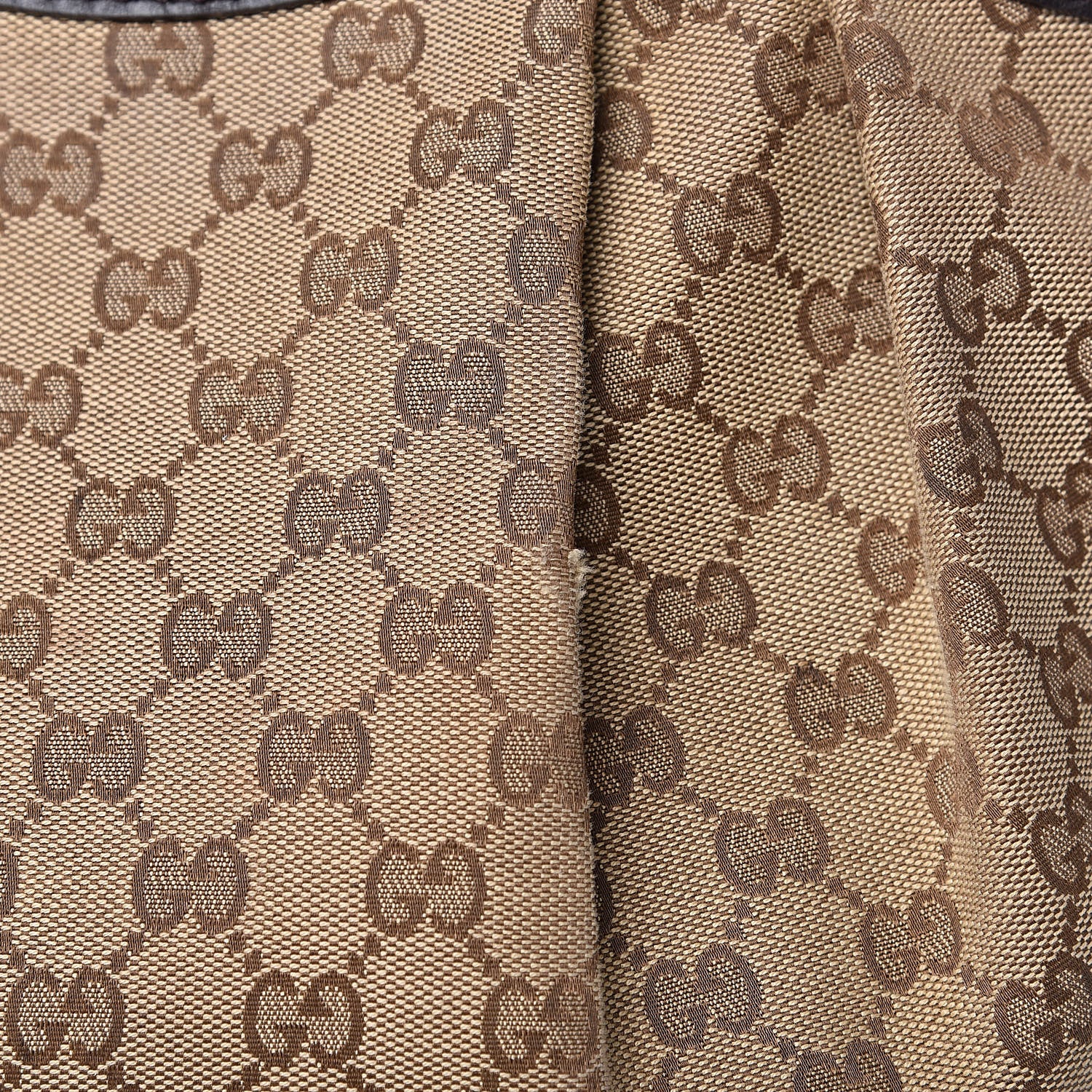 Gucci Monogram Medium Sukey Tote Beige Ebony Black 17 of 21