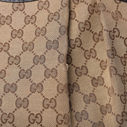 Gucci Monogram Medium Sukey Tote Beige Ebony Black 17 of 21