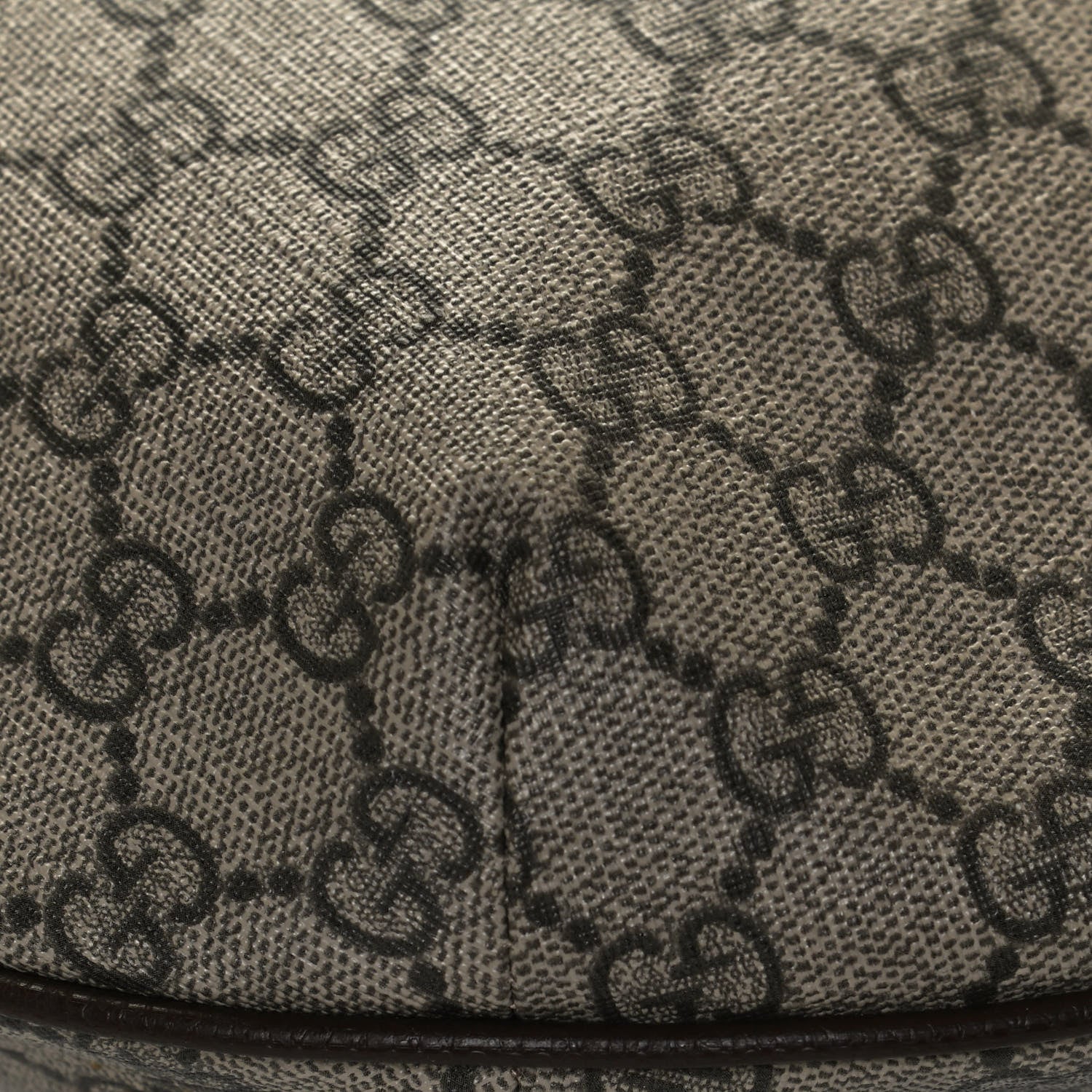 Gucci GG Supreme Monogram Web Ophidia Half Moon Hobo Brown 13 of 15