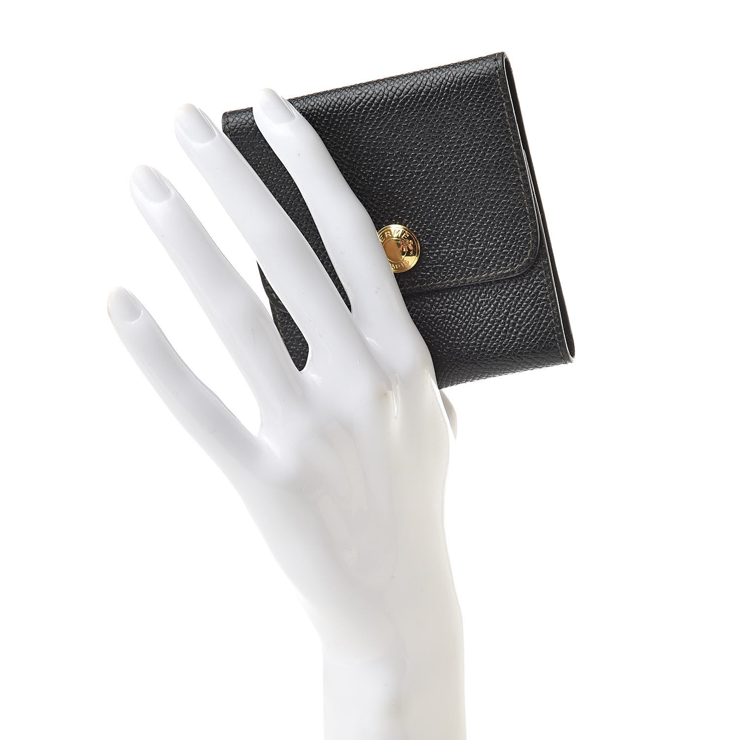 Hermes Courchevel Post It Notepad Holder GM Black 2 of 7