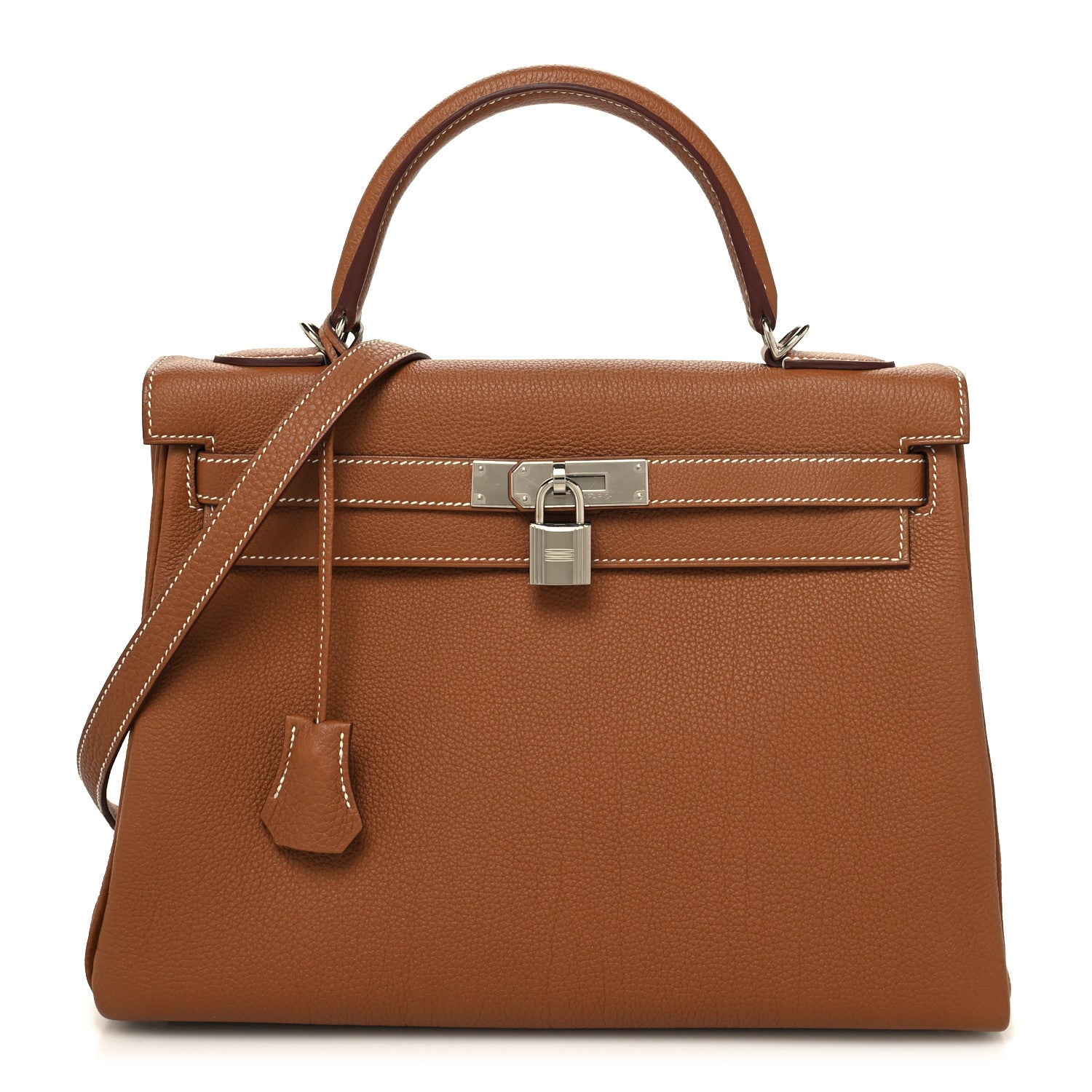 Hermes Togo Kelly Retourne 32 Gold 1 of 13